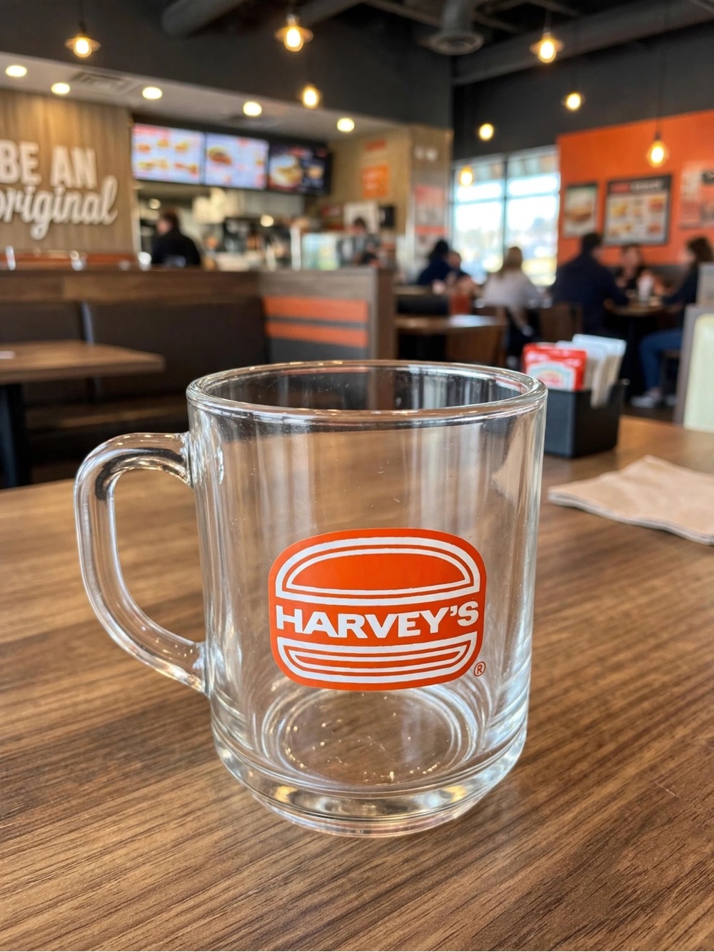 Vintage Harvey’s Glass Mug